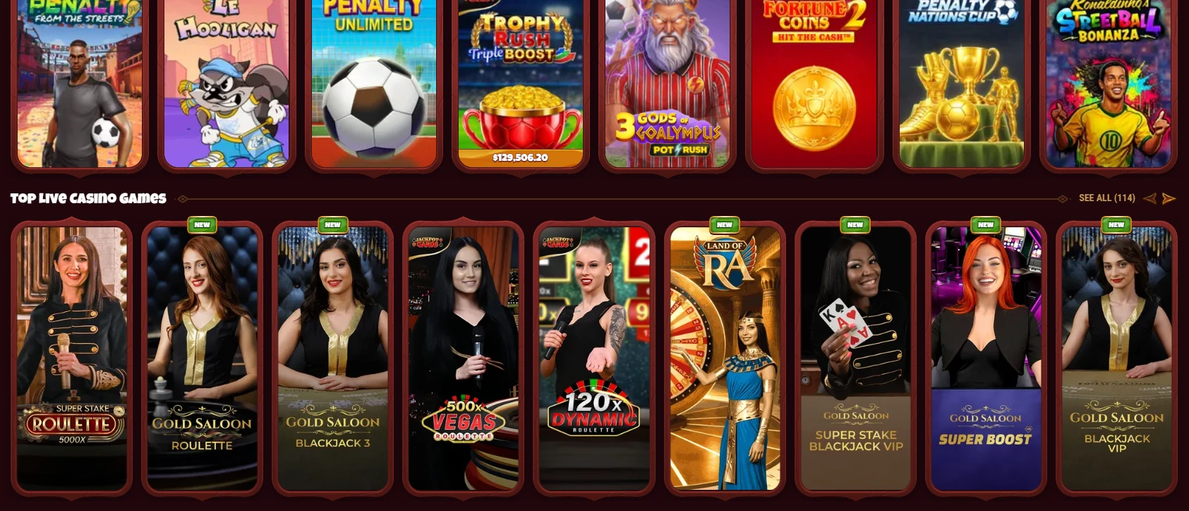 magius casino Casino banner προσφοράς μπόνους
